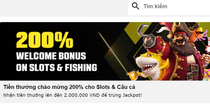 Mừng thưởng cực hấp dẫn lên tới 2.000k tiền mặt
